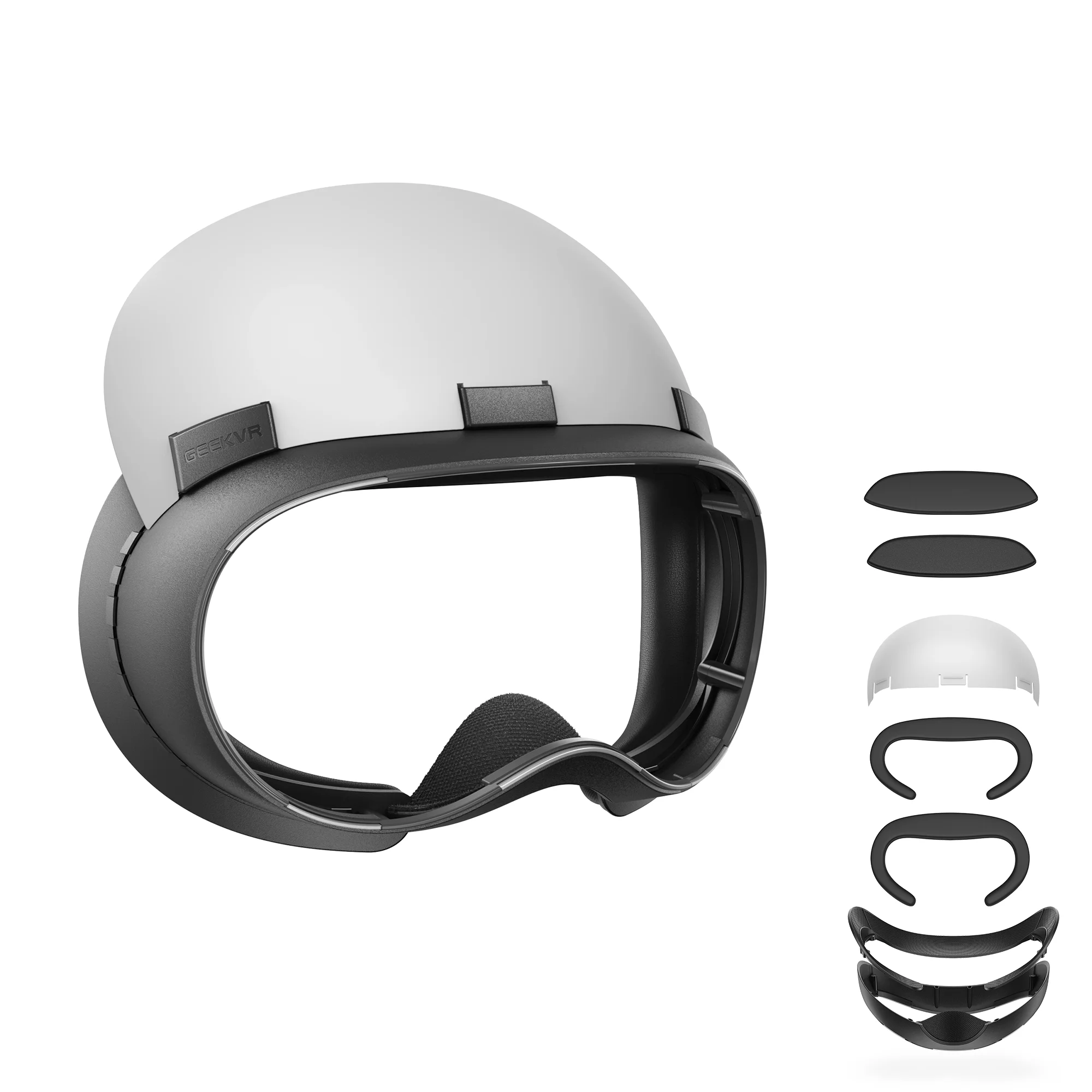 GEEKVR Modular Facial Head Strap for Apple Vision Pro (World's First Replacement Light Seal)