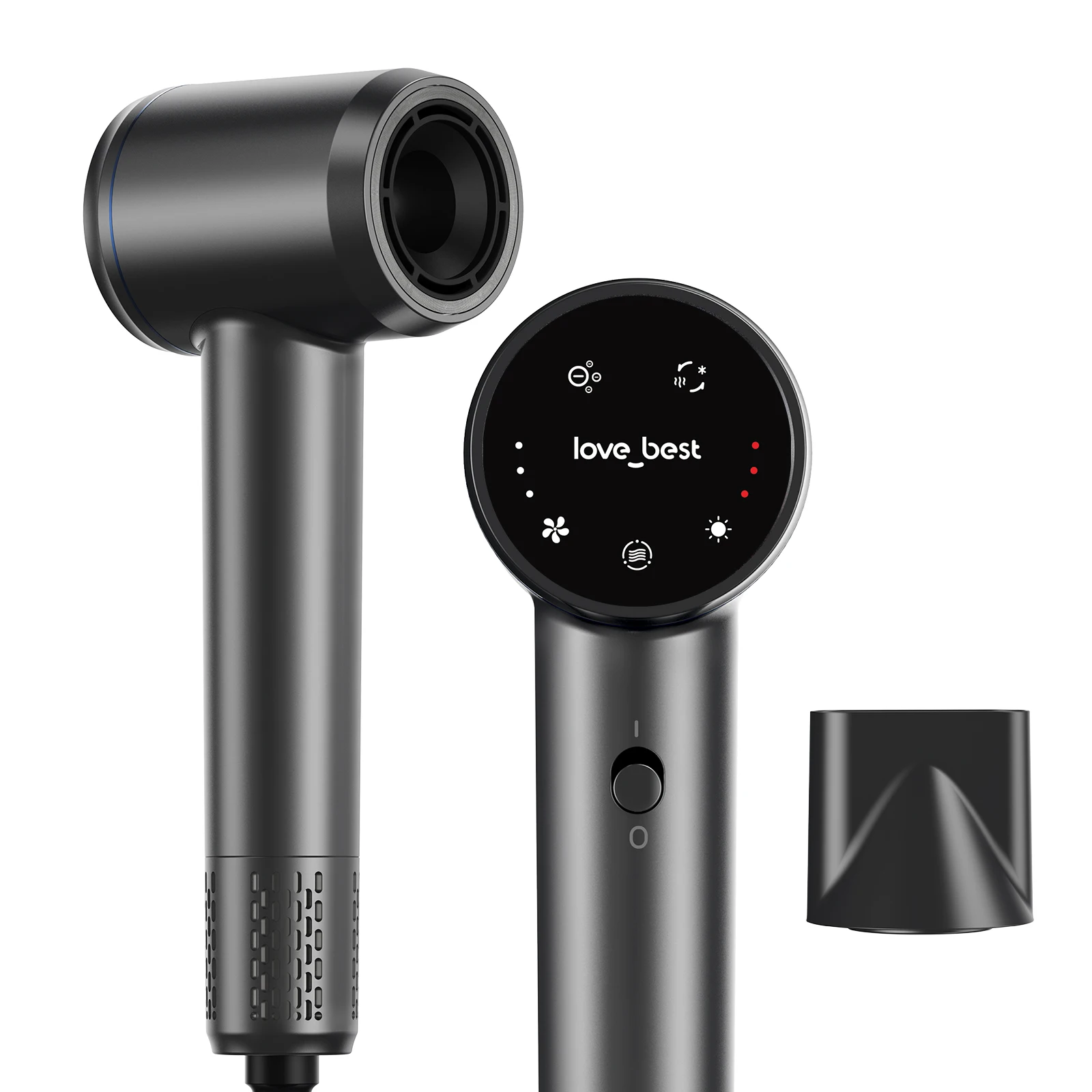 High Speed Hair Dryer 600 Million Negative Ion Hair Care 110000 RPM Fast Drying 220V (with EU Adapter) Wind Speed 64m/s