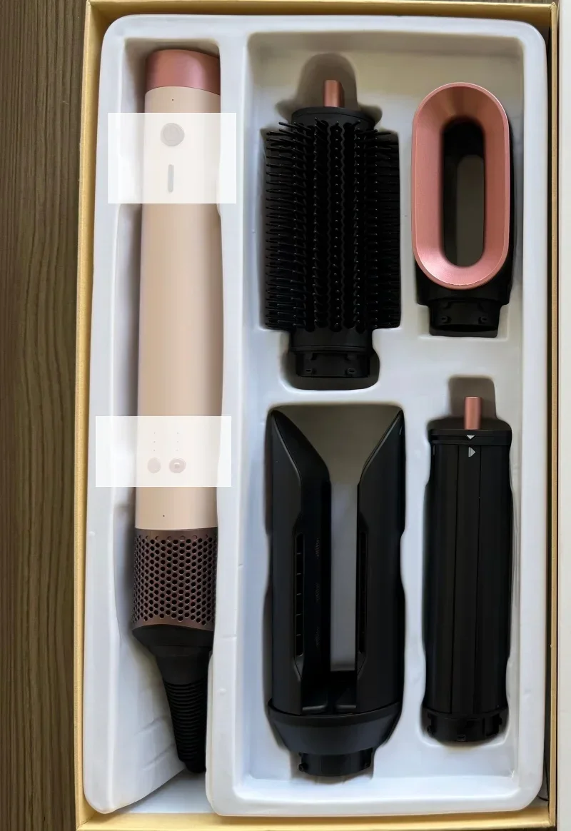 Professional Multi Hair Styler Hot Air Brush Curling Iron Barrel Hair Dryer Straightener Salon Grade for Versatile Hair Textures