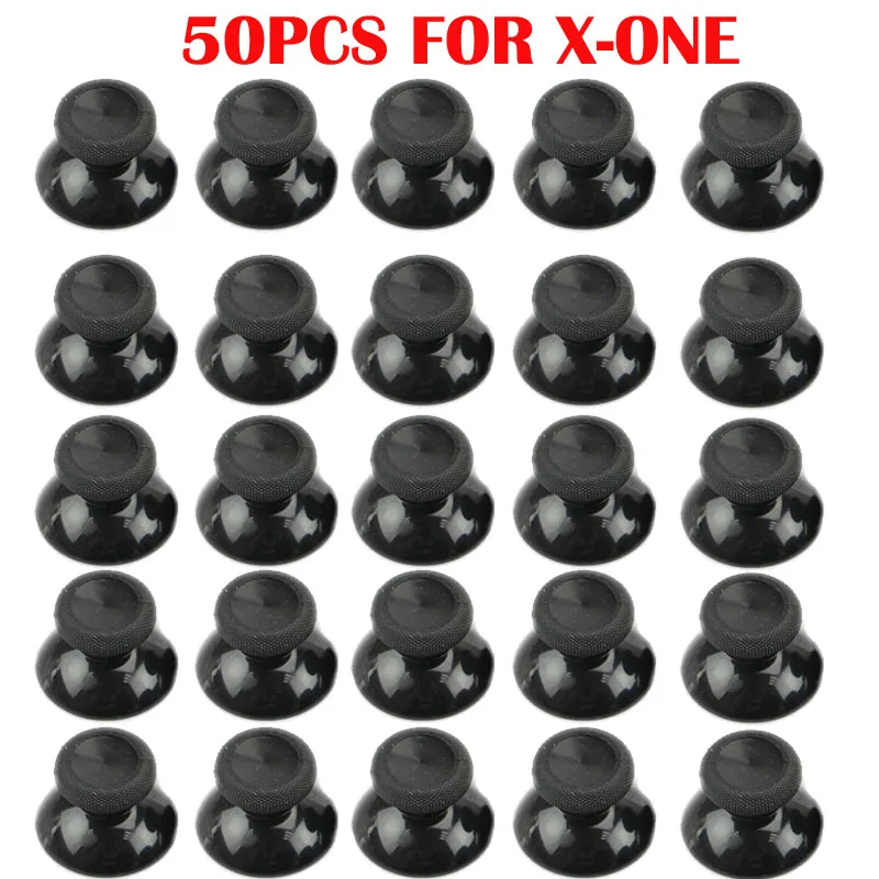 50Pc Replacement Analog Joystick Repair Part Thumbstick Thumb Stick for Ps4 Ps5 Xbox One 360 Controller Gamepad Mushroom Replace