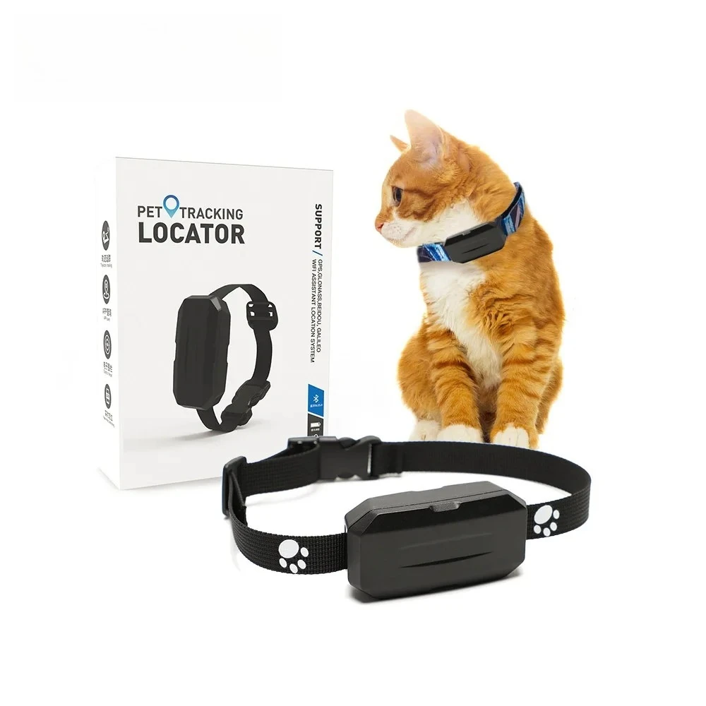 SHINEKNOT Puppy Anti Loss Gps Tracking Electronic Collar, Comfortable And Intelligent 4g Cat Dog Positioning Pet Locator