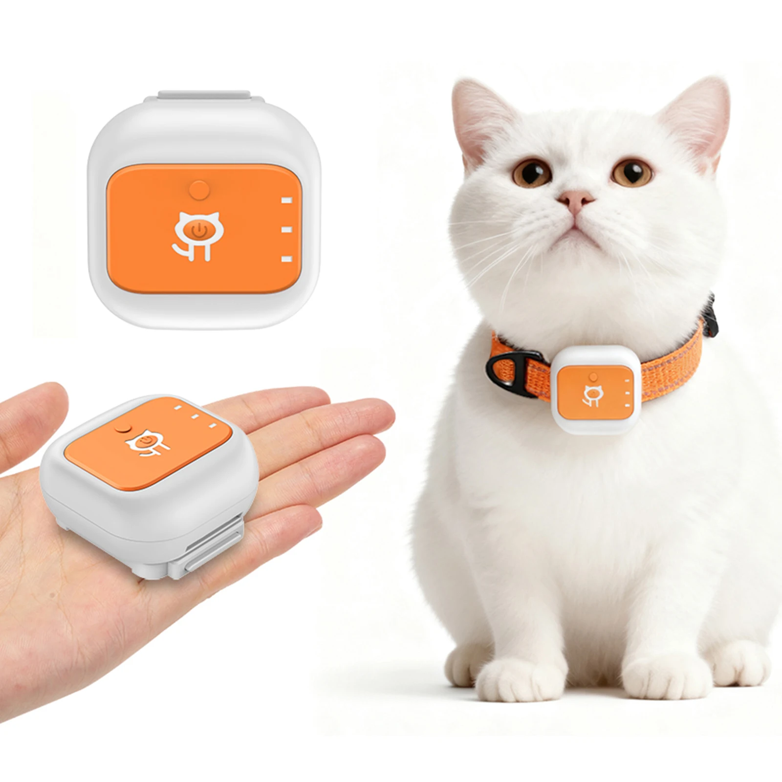 Tractive Gps Dog Tracker 4G LTE GPS Real-Time Location Tracking Dog Collar Daily Historical Route for Cats &Small Dogs
