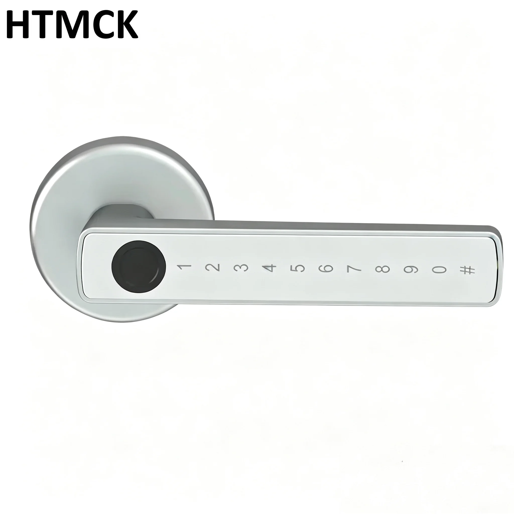 HTMCKM5 Smart Fingerprint Door Lock - Digital Electronic Lock with Password Key IC Card Tuya BLE Smartlife APP Unlock